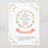 Reine Feier religiöse Einladung