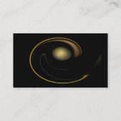 Reine Flamme Brago-Mitchell Fraktal Kunst, Dichtun Visitenkarte (Rückseite)