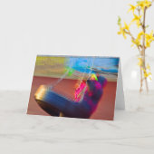 Reine Freude! Karte (Gelbe Blume)