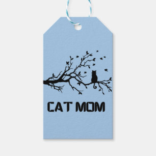 "reine, fruchtige Katzenart-Mama" Geschenkanhänger