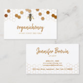 Reine Honigbiene Visitenkarte (Vorne/Hinten)