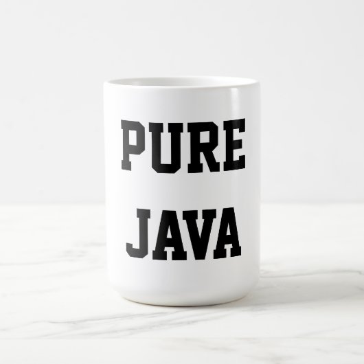 Reine Java-Kaffee-Tasse Kaffeetasse (Mittel)