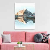 Reine, Lofoten Leinwanddruck (Insitu (Wohnzimmer))