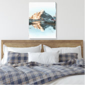 Reine, Lofoten Leinwanddruck (Insitu (Schlafzimmer))