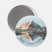 Reine, Lofoten Magnet (Vorderseite/Rückseite)