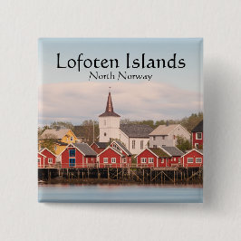 Reine Lofoten Norwegen Button