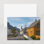 Reine Lofoten Norwegen Card (Vorne/Hinten)