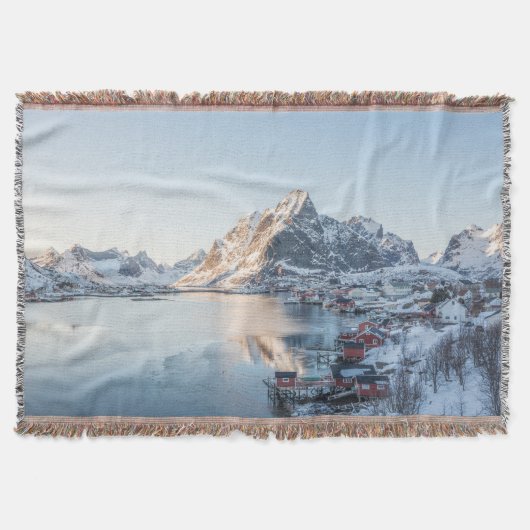 Reine Lofoten Norwegen Decke (Vorderseite)