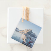 Reine Lofoten Norwegen Geschenkanhänger (Beispiel)