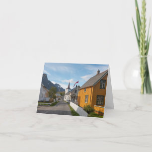 Reine Lofoten Norwegen Karte