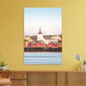 Reine Lofoten Norwegen Leinwanddruck (Insitu (Wohnzimmer))