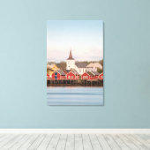 Reine Lofoten Norwegen Leinwanddruck (Insitu (Holzboden))