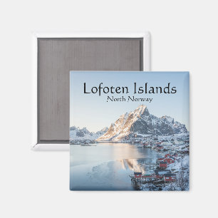Reine Lofoten Norwegen Magnet