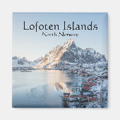 Reine Lofoten Norwegen Magnet (Vorne)