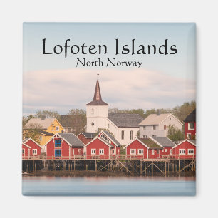Reine Lofoten Norwegen Magnet