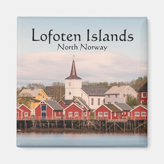 Reine Lofoten Norwegen Magnet (Vorne)