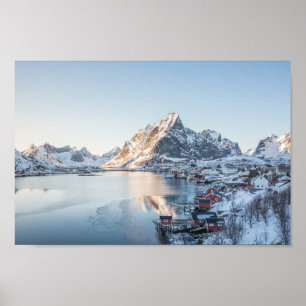 Reine Lofoten Norwegen Poster