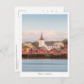 Reine Lofoten Norwegen Postkarte (Vorne/Hinten)