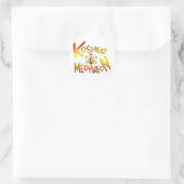 Reine Meditation Runder Aufkleber (Tasche)