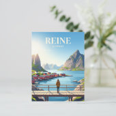 REINE NORWEGEN POSTKARTE (Stehend Vorderseite)