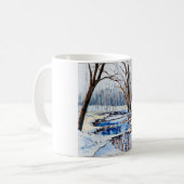 "Reine Reflexionen " Kaffeetasse (Vorderseite Links)