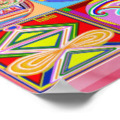 Reine REIKI Heilung Kunst - 12 Symbole Poster (Ecke)