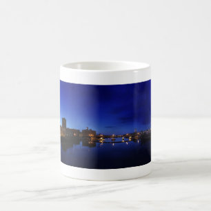 Reine Saginaw Nightime Fluss-Tasse Kaffeetasse
