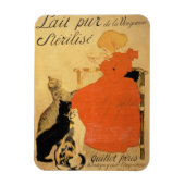 'Reine Sterilisierte Milch aus La Vingeanne', 1894 Magnet (Vertikal)