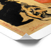 'Reine Sterilisierte Milch aus La Vingeanne', 1894 Poster (Ecke)