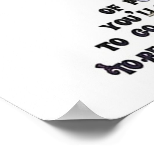 reine Vorstellungskraft Poster (Ecke)