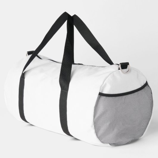 Reine weiße Farbe Duffle Bag (Rechte Ecke)
