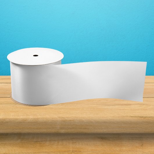 Reine weiße Farbe Satinband