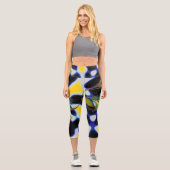 "Reine zeitgenössische Hochwaisted Capris" Capri Leggings (Vorderseite)