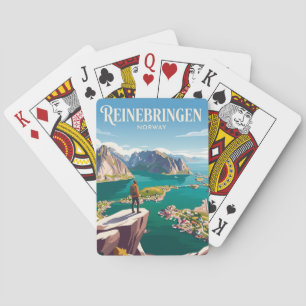 Reinebringen Norwegen Spielkarten