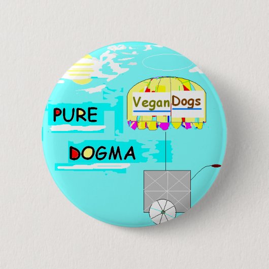 Reiner Dogma-Knopf Button (Vorderseite)