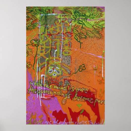 "Reiner Geist" Poster (Vorne)