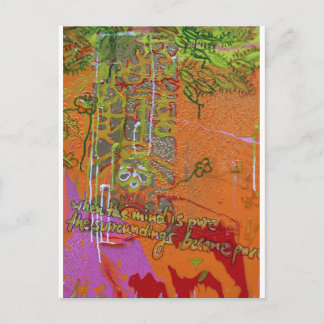 "Reiner Geist" Postkarte