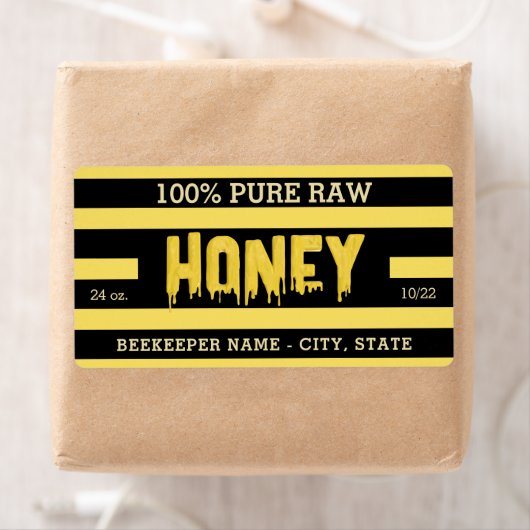 Reiner Honig Gold gestreift (Insitu)