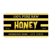 Reiner Honig Gold gestreift (Vorne)