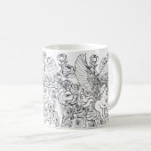 Reiner Pegasus Kaffeetasse (VorderseiteRechts)