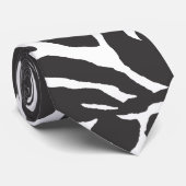 Reiner Zebra Krawatte (Gerollt)