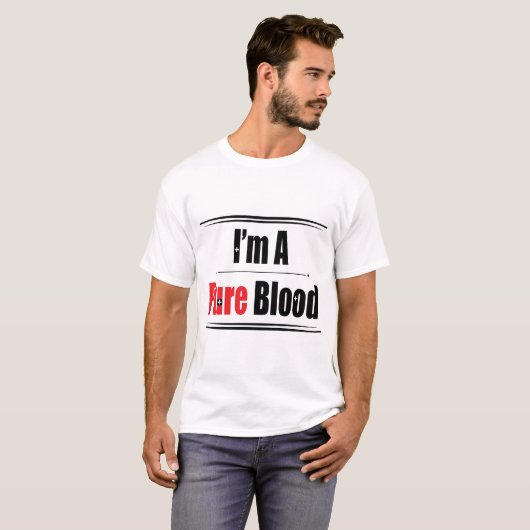 reines Blut T-Shirt (Vorne ganz)