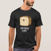 Reines Brot Welpe Funny Puppy Puppy Pub Dark BG T-Shirt (Vorderseite)