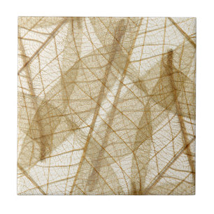 Reines Creme-Beige-Spitzenlaub Fliese