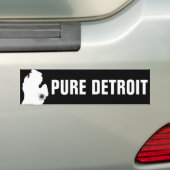 Reines Detroit Autoaufkleber (Auf Auto)
