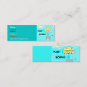 Reines Dogma Mini Visitenkarte (Vorne/Hinten)