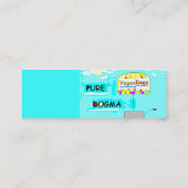 Reines Dogma Mini Visitenkarte (Rückseite)