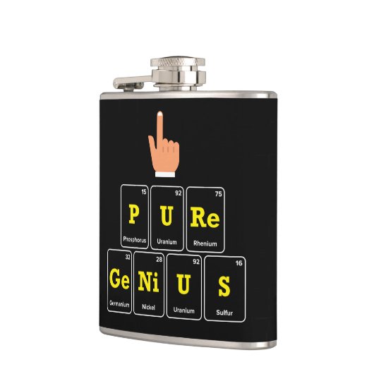 Reines Genie Flachmann (Links)