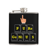 Reines Genie Flachmann (Vorderseite)