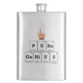 Reines Genie Flachmann (Vorderseite)